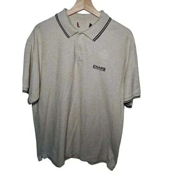 Chaps Ralph Lauren Vintage Polo Shirt Short Sleeve XL - Picture 3 of 16